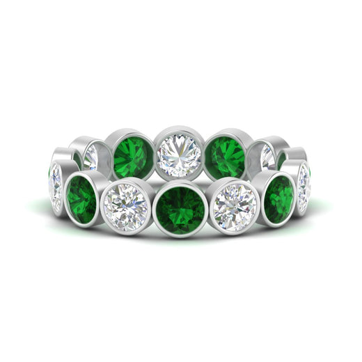 3.50-carat-eternity-ring-bezel-emerald-in-white-gold-FDEWB10558-0.25CTGEMGRANGLE3-NL-WG