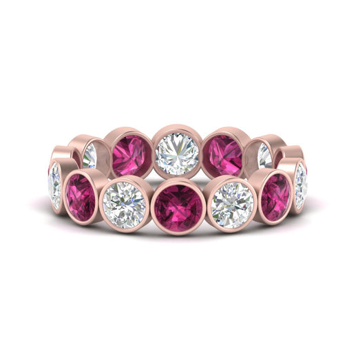3.50-carat-eternity-ring-bezel-pink-sapphire-in-rose-gold-FDEWB10558-0.25CTGSADRPIANGLE3-NL-RG