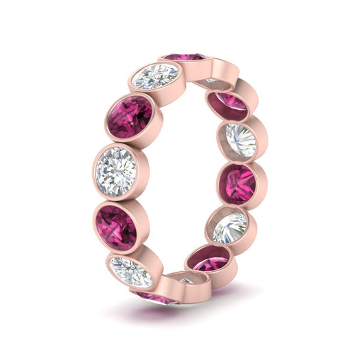 3.50-carat-eternity-ring-bezel-pink-sapphire-in-rose-gold-FDEWB10558-0.25CTGSADRPIANGLE3-NL-RG