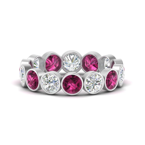3.50-carat-eternity-ring-bezel-pink-sapphire-in-white-gold-FDEWB10558-0.25CTGSADRPIANGLE3-NL-WG