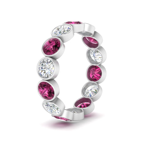 3.50-carat-eternity-ring-bezel-pink-sapphire-in-white-gold-FDEWB10558-0.25CTGSADRPIANGLE3-NL-WG