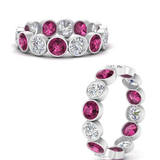 3.50-carat-eternity-ring-bezel-pink-sapphire-in-white-gold-FDEWB10558-0.25CTGSADRPIANGLE3-NL-WG