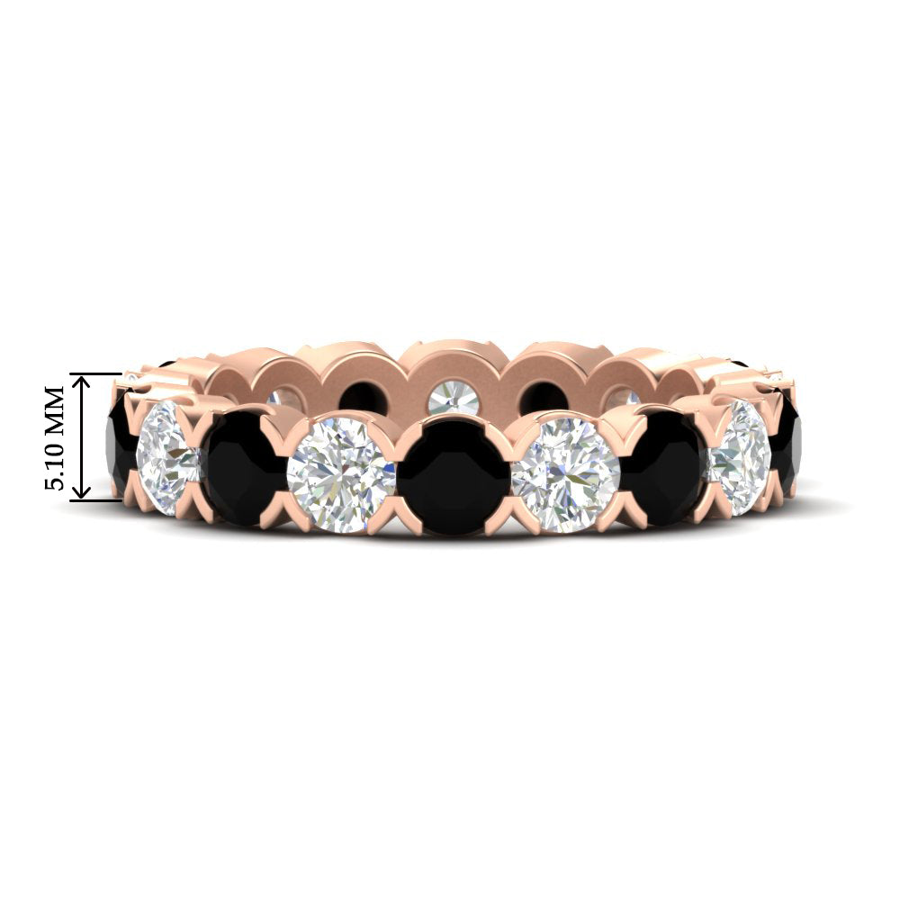 3.60 Carat Cirque Round Diamond Eternity Band