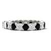 Load image into Gallery viewer, 3.60-carat-cirque-round-diamond-and-black-diamond-eternity-wedding-band-in-white-gold-FD8072ROBGBLACK-3.60CT-NL-WG-HW?v=1751956656