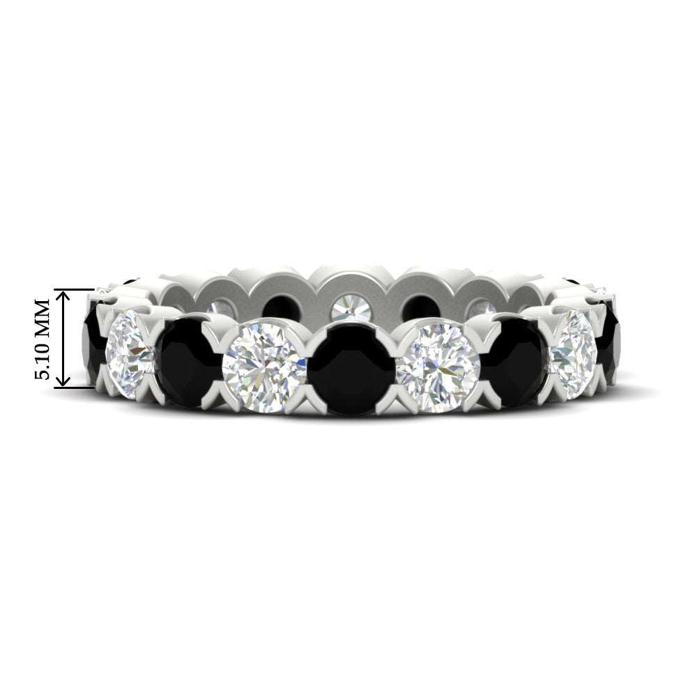 3.60 Carat Cirque Round Diamond Eternity Band