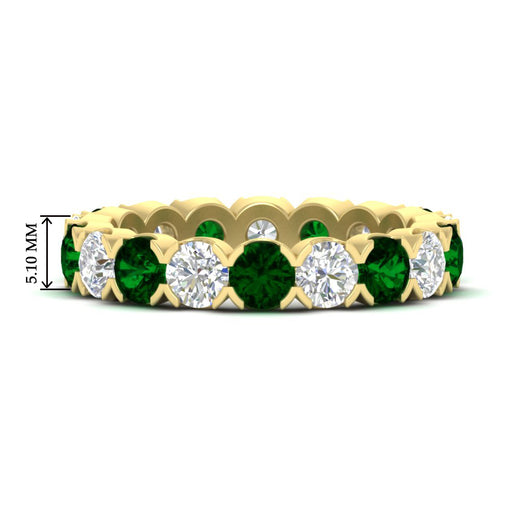 3.60-carat-cirque-round-diamond-and-emerald-eternity-wedding-band-in-yellow-gold-FD8072ROBGEMGR-3.60CT-NL-YG-HW?v=1751956658