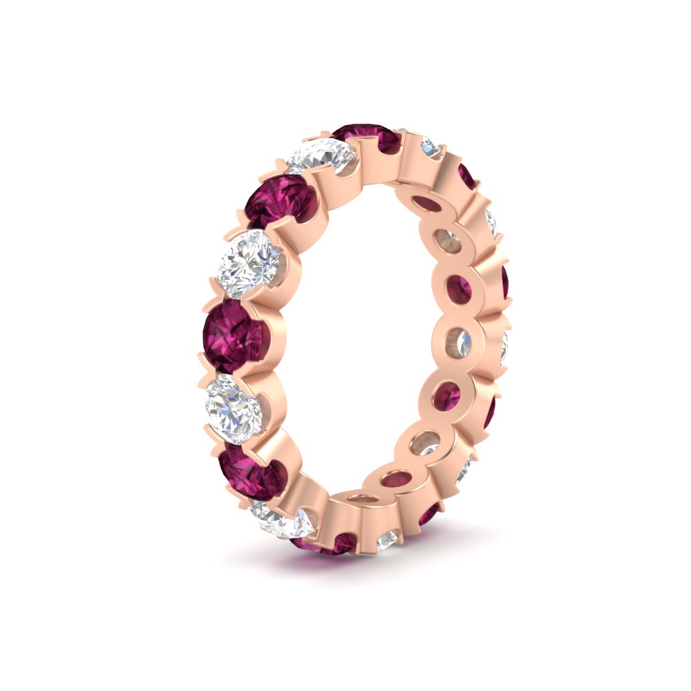 3.60 Carat Cirque Round Diamond Eternity Band