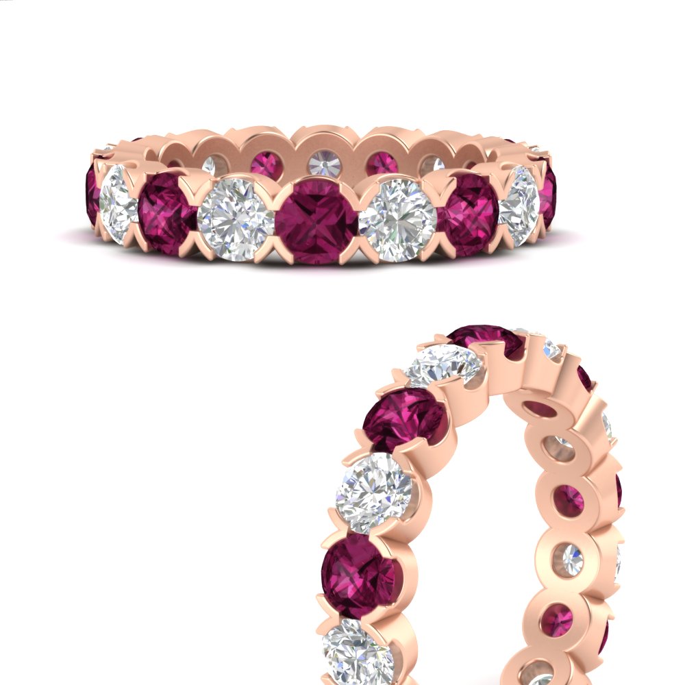 3.60 Carat Cirque Round Diamond Eternity Band