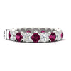 Load image into Gallery viewer, 3.60-carat-cirque-round-diamond-and-pink-sapphire-eternity-wedding-band-in-white-gold-FD8072ROBGSADRPI-3.60CT-NL-WG-HW?v=1751956654