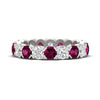 Load image into Gallery viewer, 3.60-carat-cirque-round-diamond-and-pink-sapphire-eternity-wedding-band-in-white-gold-FD8072ROBGSADRPI-3.60CT-NL-WG?v=1751956654