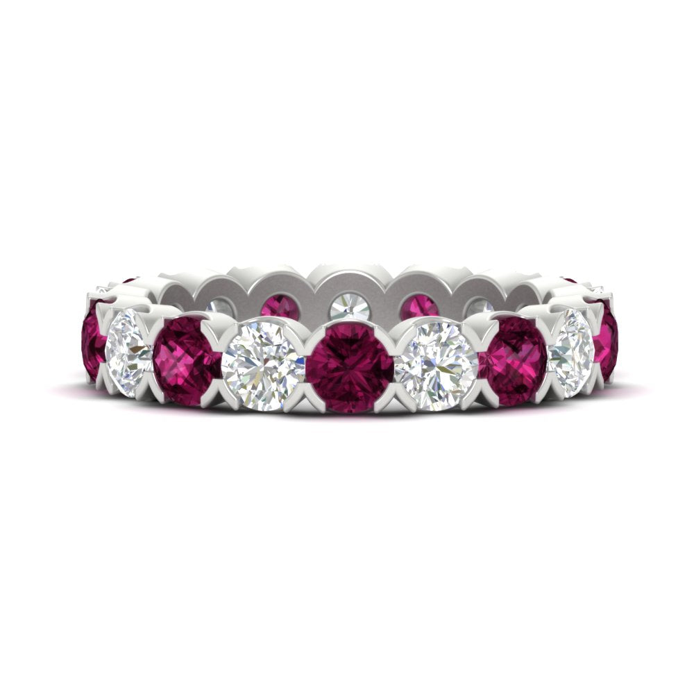 3.60 Carat Cirque Round Diamond Eternity Band