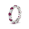 Load image into Gallery viewer, 3.60-carat-cirque-round-diamond-and-pink-sapphire-eternity-wedding-band-in-white-gold-FD8072ROBGSADRPIANGLE2-3.60CT-NL-WG?v=1751956654