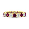 Load image into Gallery viewer, 3.60-carat-cirque-round-diamond-and-pink-sapphire-eternity-wedding-band-in-yellow-gold-FD8072ROBGSADRPI-3.60CT-NL-YG?v=1751956657