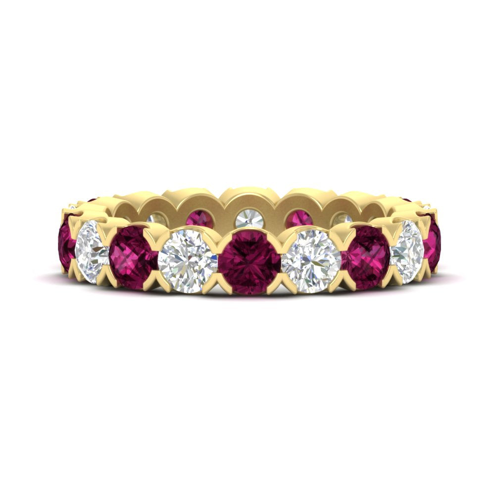 3.60 Carat Cirque Round Diamond Eternity Band
