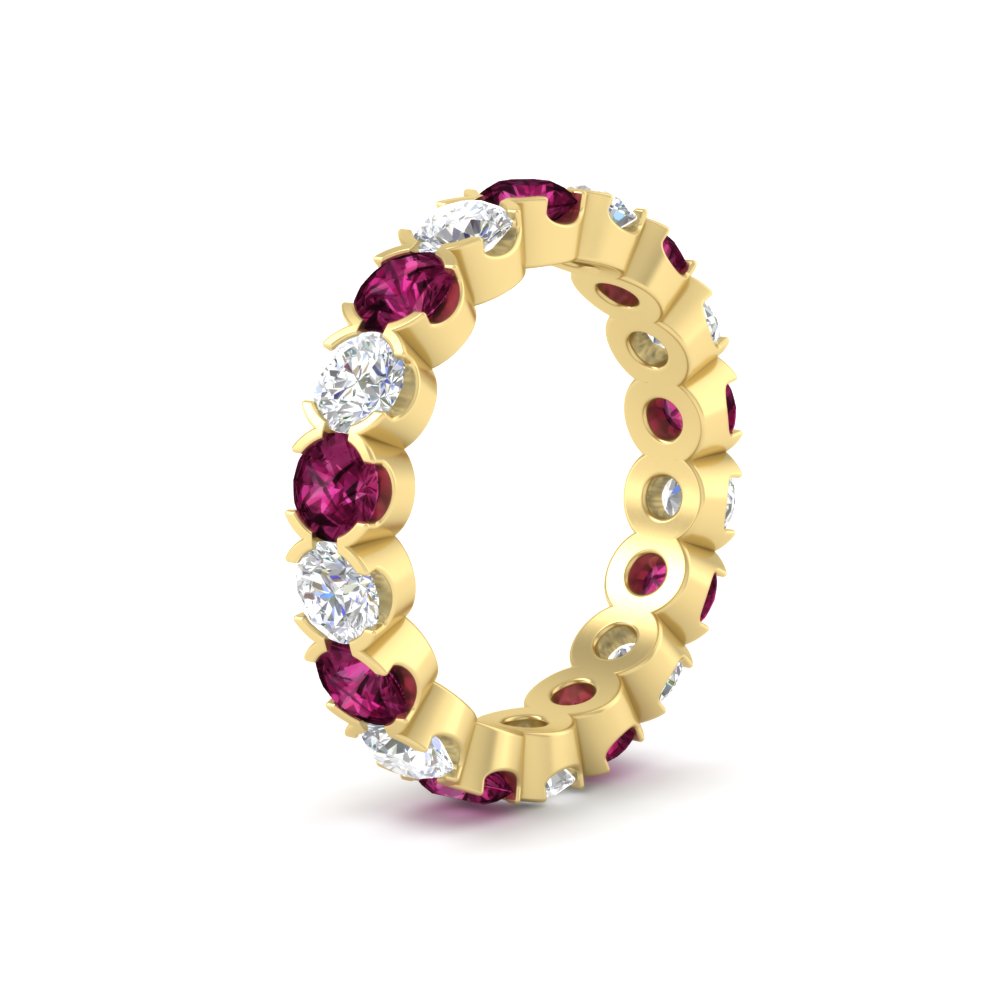 3.60 Carat Cirque Round Diamond Eternity Band
