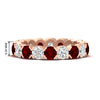 Load image into Gallery viewer, 3.60-carat-cirque-round-diamond-and-ruby-eternity-wedding-band-in-rose-gold-FD8072ROBGRUDR-3.60CT-NL-RG-HW?v=1751956652