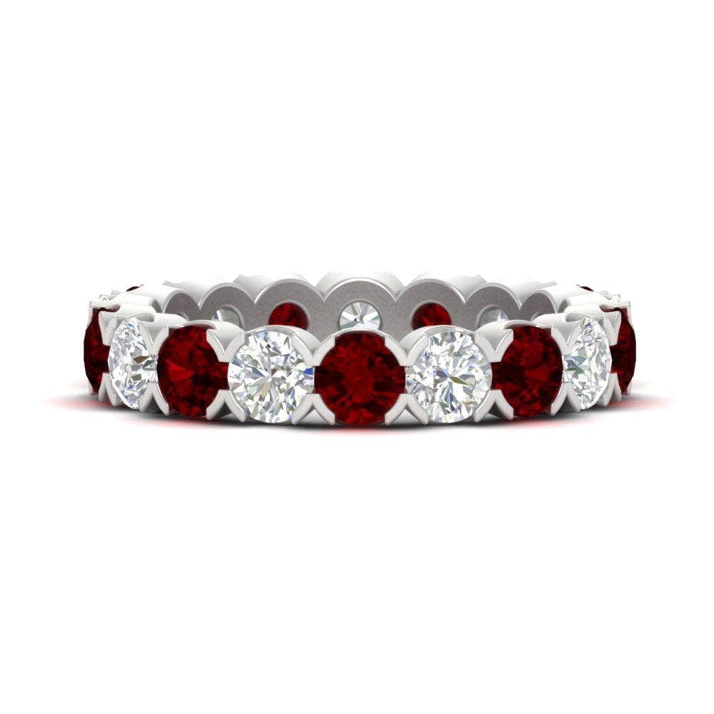 3.60 Carat Cirque Round Diamond Eternity Band