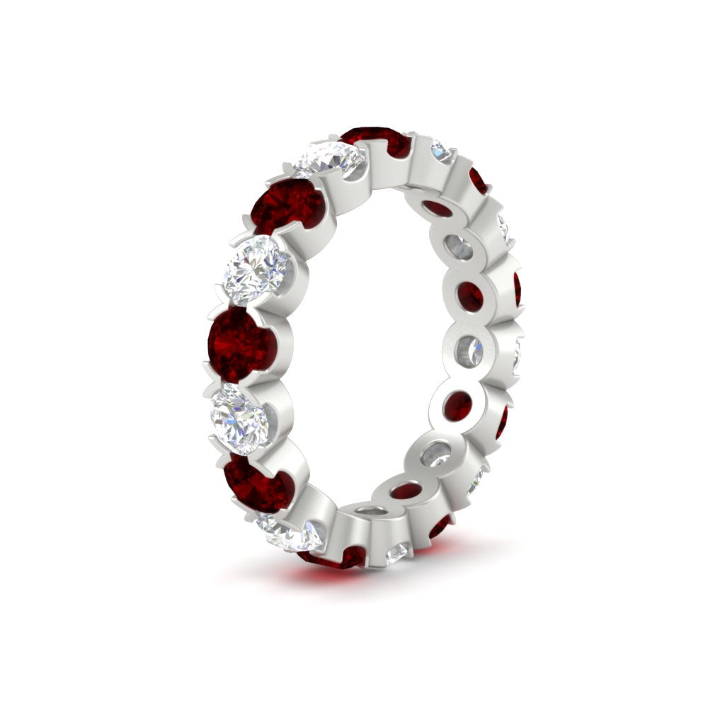 3.60 Carat Cirque Round Diamond Eternity Band