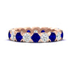 Load image into Gallery viewer, 3.60-carat-cirque-round-diamond-and-sapphire-eternity-wedding-band-in-rose-gold-FD8072ROBGSABL-3.60CT-NL-RG?v=1751956651