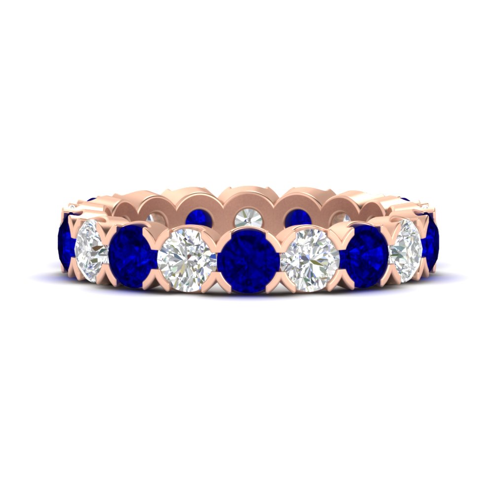 3.60 Carat Cirque Round Diamond Eternity Band