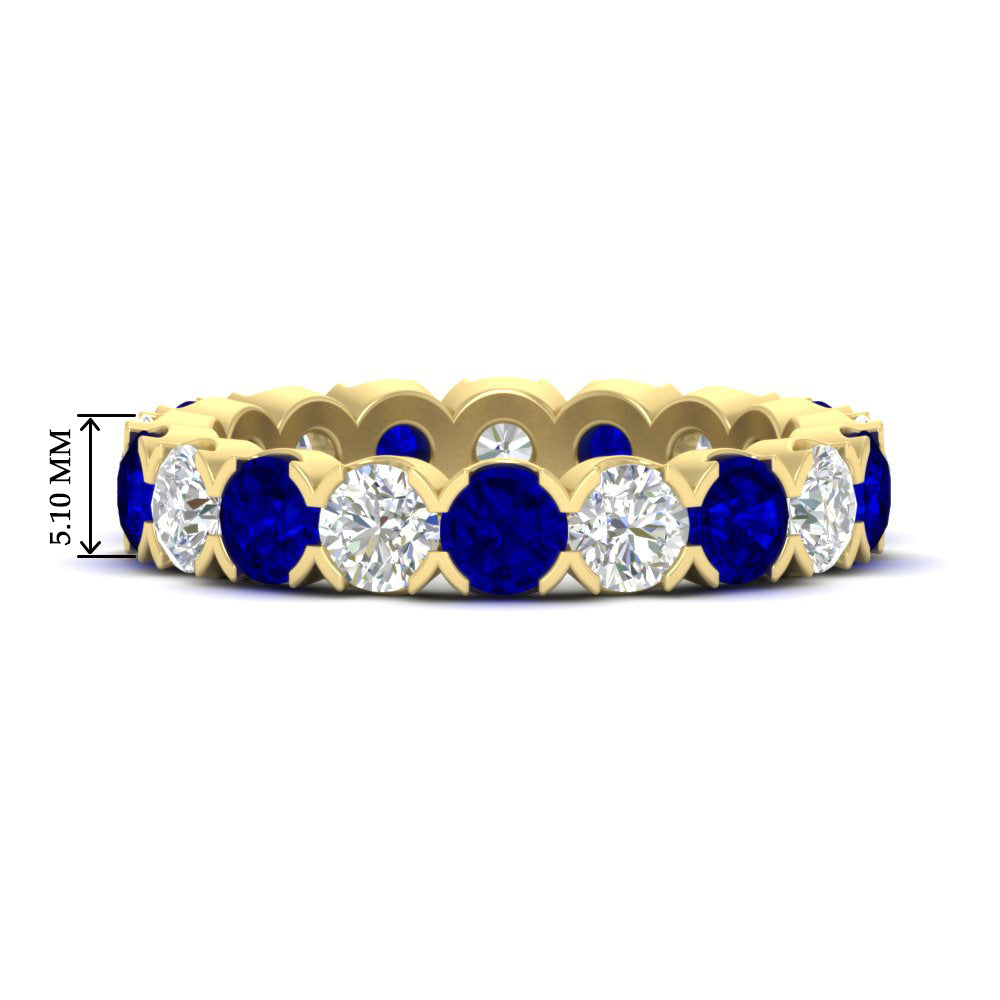 3.60 Carat Cirque Round Diamond Eternity Band