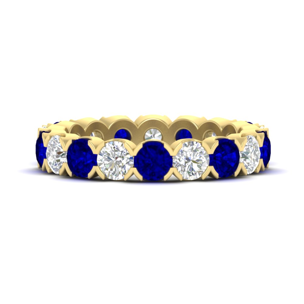 3.60 Carat Cirque Round Diamond Eternity Band