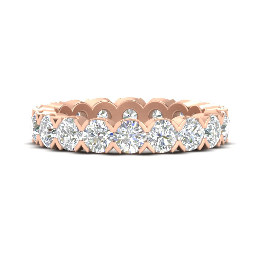 3.60 Carat Cirque Round Diamond Eternity Band
