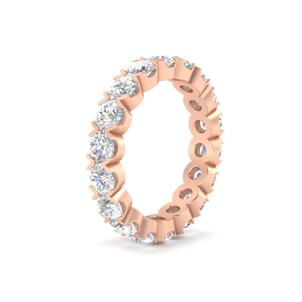 3.60 Carat Cirque Round Diamond Eternity Band