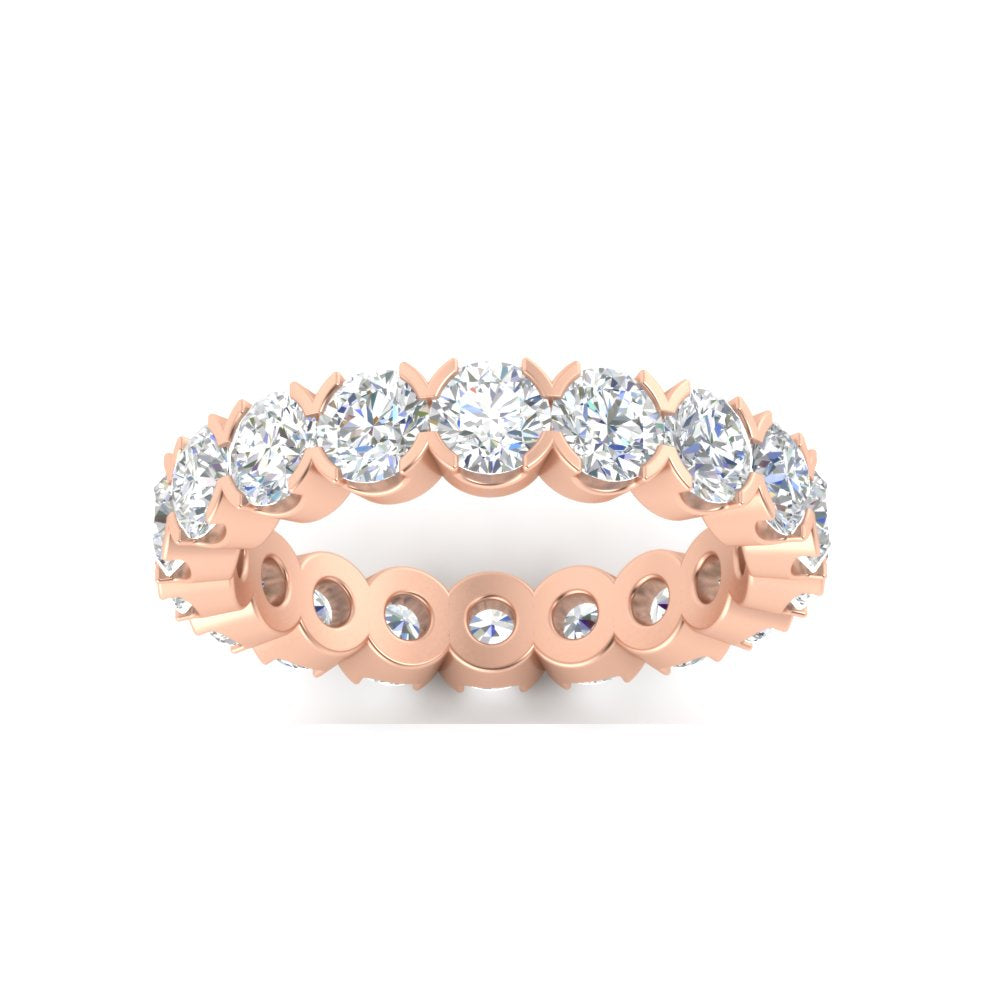 3.60 Carat Cirque Round Diamond Eternity Band