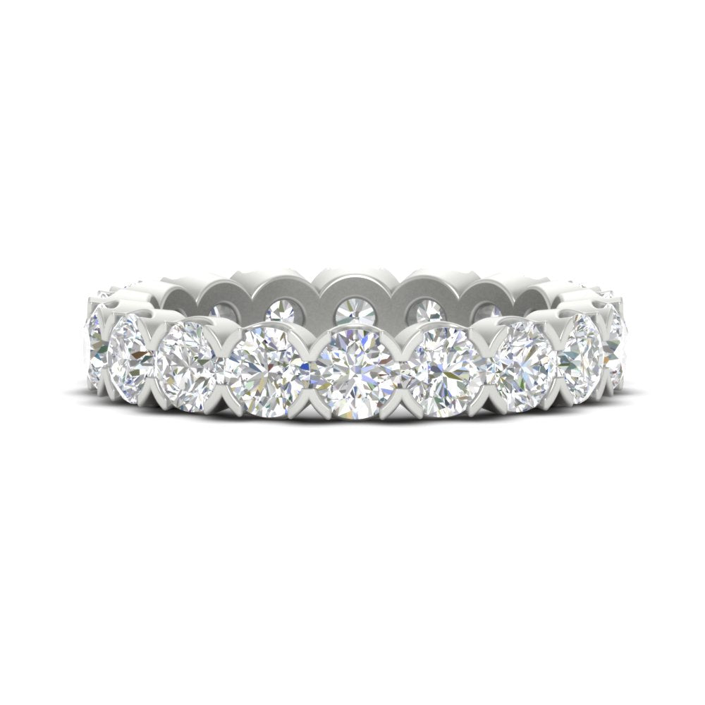 3.60 Carat Cirque Round Diamond Eternity Band