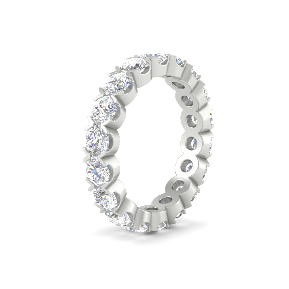 3.60 Carat Cirque Round Diamond Eternity Band
