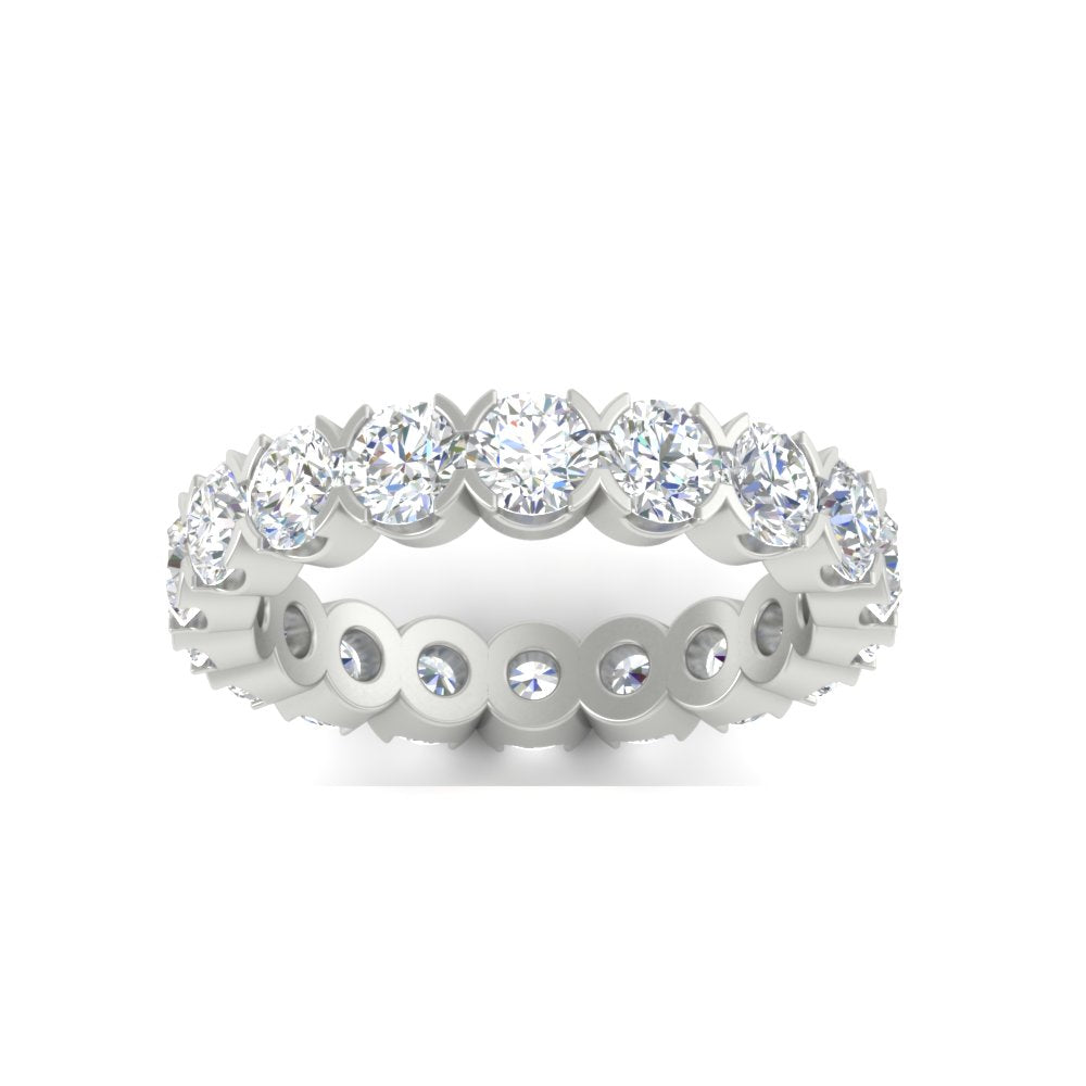 3.60 Carat Cirque Round Diamond Eternity Band