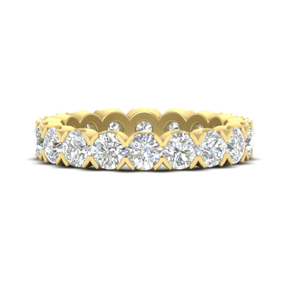 3.60 Carat Cirque Round Diamond Eternity Band