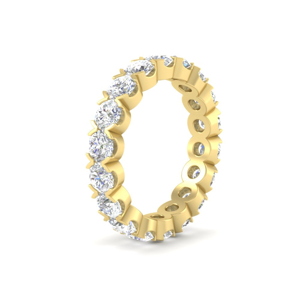 3.60 Carat Cirque Round Diamond Eternity Band