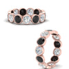 Load image into Gallery viewer, 3.90-carat-eternity-ring-bezel-black-diamond-in-rose-gold-FDEWB10558-0.30CTGBLACKANGLE3-NL-RG