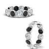 Load image into Gallery viewer, 3.90-carat-eternity-ring-bezel-black-diamond-in-white-gold-FDEWB10558-0.30CTGBLACKANGLE3-NL-WG