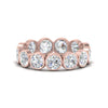 Load image into Gallery viewer, 3.90-carat-eternity-ring-bezel-diamond-in-rose-gold-FDEWB10558-0.30CTANGLE3-NL-RG