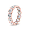 Load image into Gallery viewer, 3.90-carat-eternity-ring-bezel-diamond-in-rose-gold-FDEWB10558-0.30CTANGLE3-NL-RG
