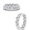 Load image into Gallery viewer, 3.90-carat-eternity-ring-bezel-diamond-in-white-gold-FDEWB10558-0.30CTANGLE3-NL-WG