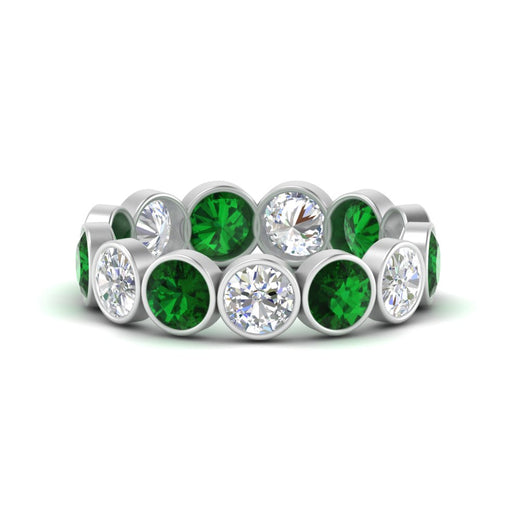 3.90-carat-eternity-ring-bezel-emerald-in-white-gold-FDEWB10558-0.30CTGEMGRANGLE3-NL-WG