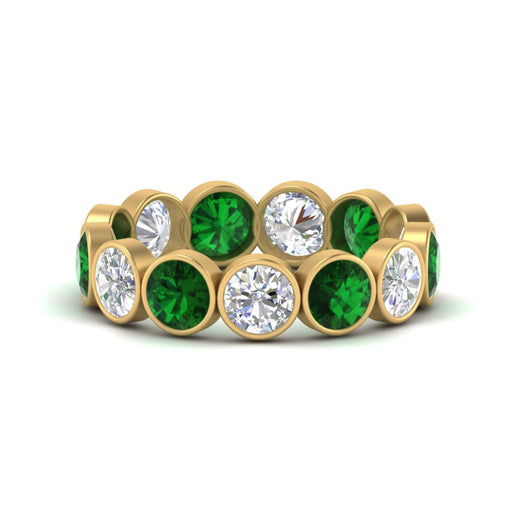 3.90-carat-eternity-ring-bezel-emerald-in-yellow-gold-FDEWB10558-0.30CTGEMGRANGLE3-NL-YG