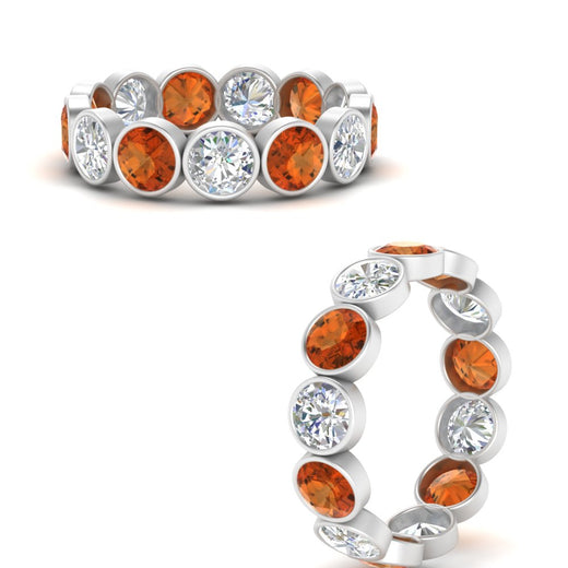 3.90-carat-eternity-ring-bezel-orange-sapphire-in-white-gold-FDEWB10558-0.30CTGSAORANGLE3-NL-WG