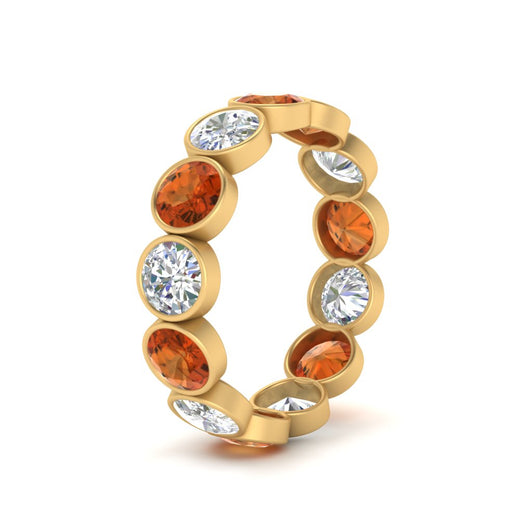 3.90-carat-eternity-ring-bezel-orange-sapphire-in-yellow-gold-FDEWB10558-0.30CTGSAORANGLE3-NL-YG