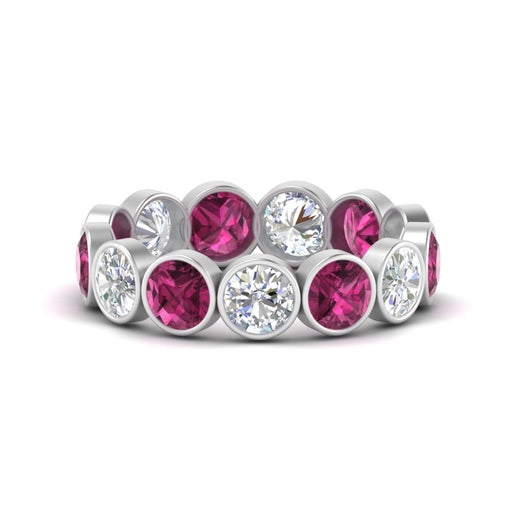 3.90-carat-eternity-ring-bezel-pink-sapphire-in-white-gold-FDEWB10558-0.30CTGSADRPIANGLE3-NL-WG