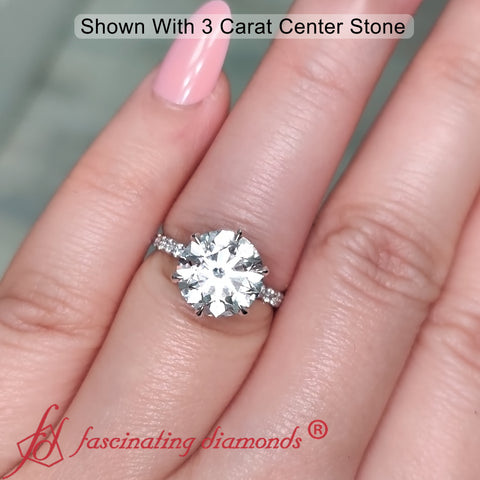 3CaratSixProngRoundLabDiamondEngagementRingIn14KWhiteGold-FD8362R-RO-3.00CT-3