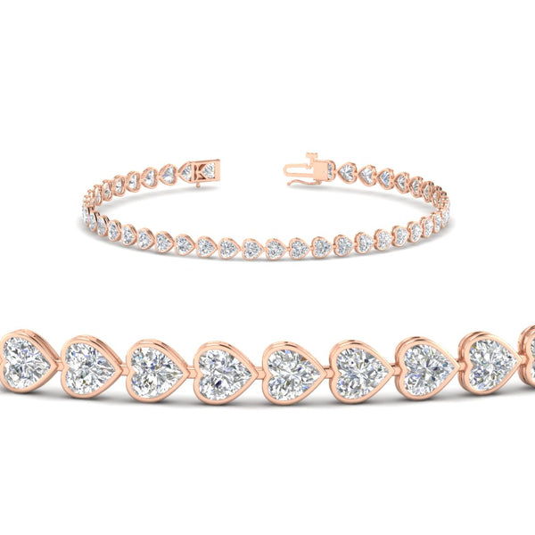4-40-ct-heart-shaped-diamond-bezel-tennis-bracelet-in-rose-gold-fdbrc10581htangle2-4-40-ct-nl-rg