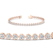 4-40-ct-heart-shaped-diamond-bezel-tennis-bracelet-in-rose-gold-fdbrc10581htangle2-4-40-ct-nl-rg