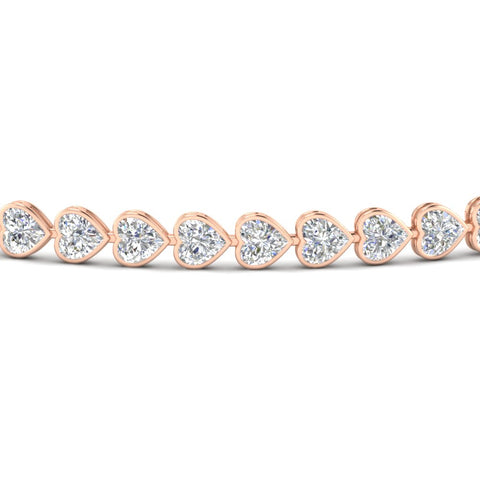 4-40-ct-heart-shaped-diamond-bezel-tennis-bracelet-in-rose-gold-fdbrc10581htangle2-4-40-ct-nl-rg