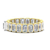 Load image into Gallery viewer, 4-carat-bezel-emerald-cut-eternity-diamond-wedding-band-in-yellow-gold-FD-10417EMB-4.00CT-NL-YG-HW