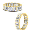 Load image into Gallery viewer, 4-carat-bezel-emerald-cut-eternity-diamond-wedding-band-in-yellow-gold-FD-10417EMBANGLE3-4.00CT-NL-YG